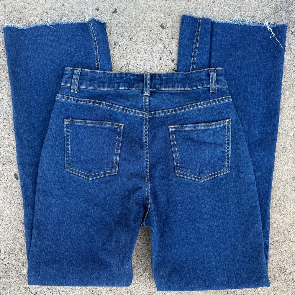 Elizabeth and James Dark Indigo Flare Jeans